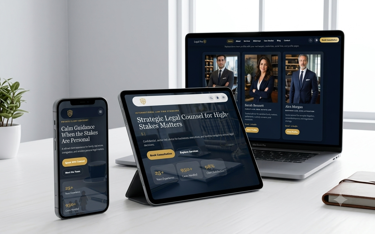 Corporate Website / Law Firm Website