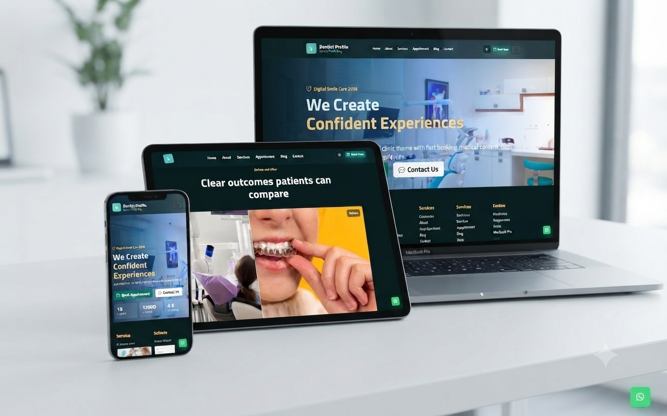 Healthcare Website / Dental Clinic Website